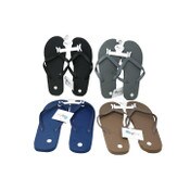 Wholesale - *OUTSIDE OF CA* MENS FLIP FLOP SANDALS 4-ASST COLORS/4-ASST SIZE C/P 50, UPC: 850006996506